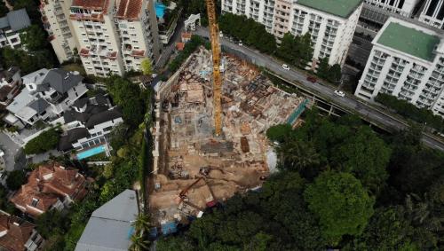 2_Aerial_view_with_Jelutong_Villa,_Damansara_Villa_Peninsula_Hotel__10_Semantan_in_clockwise_order