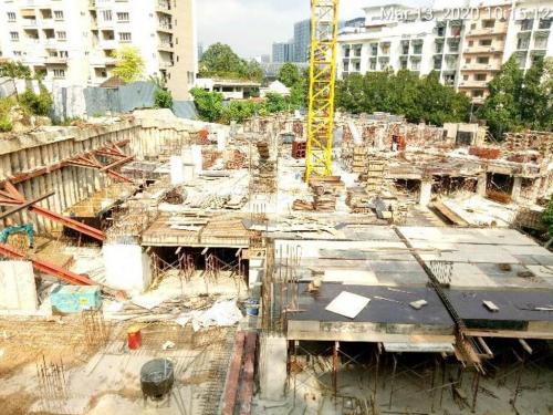 Block A – LG 1, view of Damansara Villa on the far left and Peninsula Suites in the background