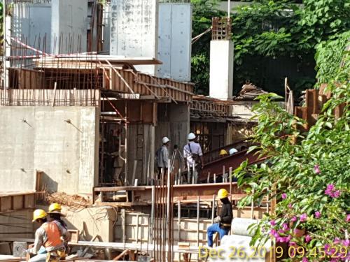 Zone 1 TNB substation columns completed