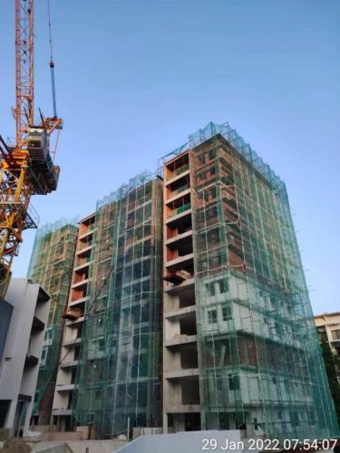 Block B - external view.