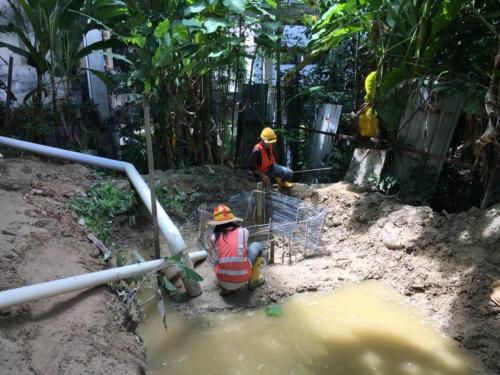 Desilting - regular maintaineance and repair.