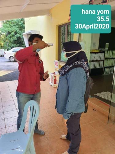 Workers taking daily 