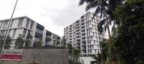 Overall view of Block A and B.