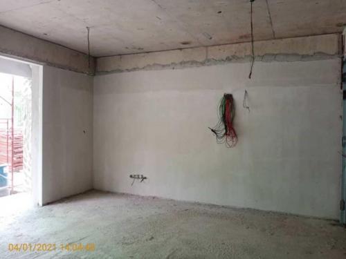 Block B - electrical cabling works in progress.